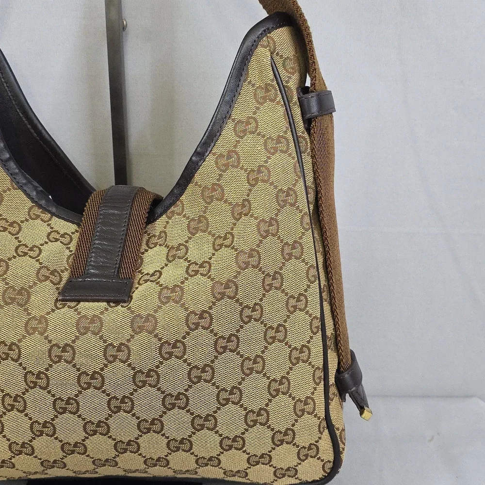 ✨️GUCCI GG Canvas Jackie Hobo Bag - Picture 7 of 16